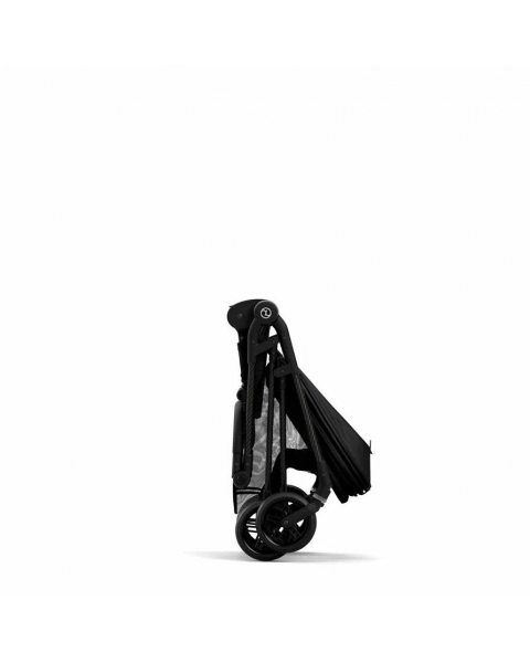 Коляска прогулочная Cybex Melio, Carbon Deep Black / Черный (С дождевиком)