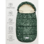 Конверт зимний меховой Amarobaby Snowy Travel, Зверята / Хаки, 105 см