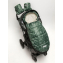 Конверт зимний меховой Amarobaby Snowy Travel, Зверята / Хаки, 105 см