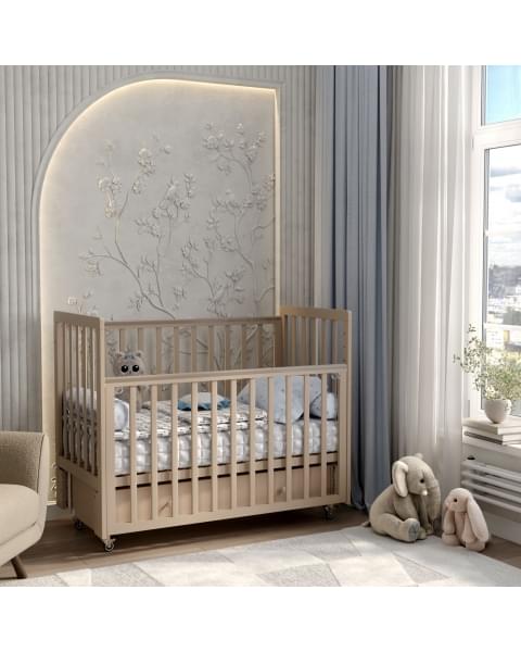 Кроватка ANTEMI Classic Sleep Капучино