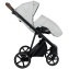 Детская коляска Roan Sol Vintage Leather 2.0 3 в 1 с автокреслом Tutis Elo Lux Edusky Black SL/12/L Island Stone /Black/ руч.Коричневый