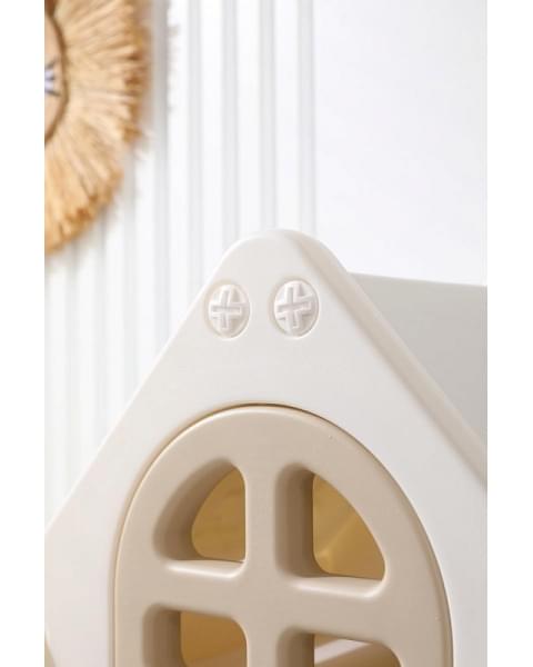 Стеллаж для игрушек UNIX Kids 9 ящиков Camel