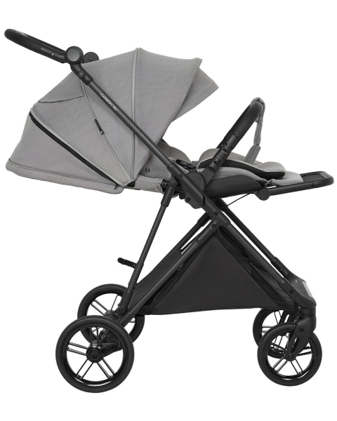 Детская прогулочная коляска Pituso Carbon RX Horizon Grey/рама carbon