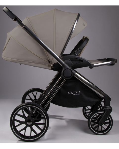 Детская коляска AmaroBaby Motus Premium Ecco 3 в 1 мокко