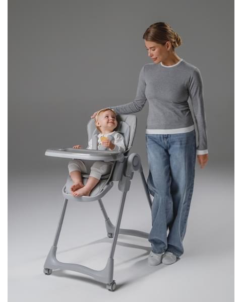 Стульчик детский для кормления Amarobaby, Gourmet, бежевый