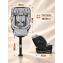 Автокресло с опорной ногой Amarobaby Security, i-Size, для детей 40-150 см, серый