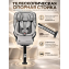Автокресло с опорной ногой Amarobaby Security, i-Size, для детей 40-150 см, серый