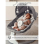 Электронные качели детские AMAROBABY LUCKY SWING, серый