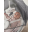 Электронные качели детские AMAROBABY LUCKY SWING, серый