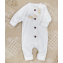 Комбинезон на пуговицах AmaroBaby Fashion молочный 56