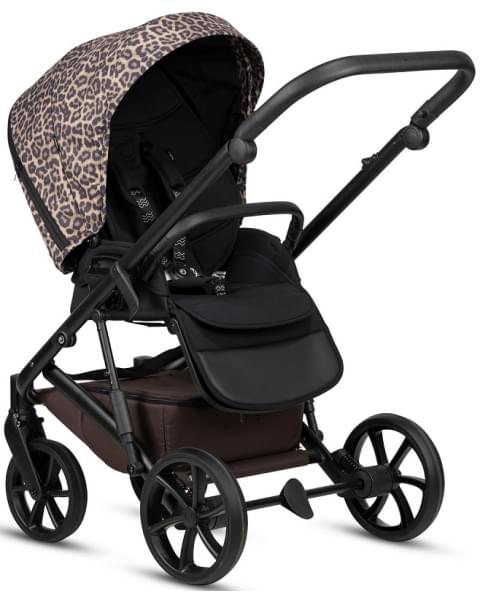 Коляска 3 в 1 Tutis Viva 6+ Wild Elegance, Wild Moca (322) с автокреслом Tutis Beno (0-13 кг)
