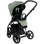 Детская коляска Roan Sol 2.0 3 в 1 с автокреслом Tutis Elo Lux EduSky Black SLL/33/T Sage Green/Black/руч.Black