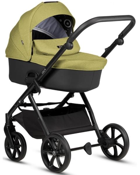 Детская коляска Tutis Leo 3 Plus 3 в 1 с автокреслом Elo Lux EduSky Black 1582302 Green