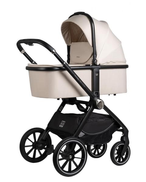 Детская коляска Farfello Belleza 3 в 1 2025 жемчужный