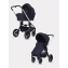 Детская коляска MowBaby Zoom PU 2 в 1 silver black