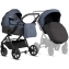 Детская коляска Tutis Leo 3 Plus 3 в 1 с автокреслом Elo Lux EduSky Black 1582288 Deep Blue