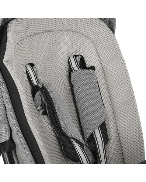 Детская прогулочная коляска Pituso Carbon RX Horizon Grey/рама carbon