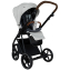 Детская коляска Roan Sol Vintage Leather 2.0 3 в 1 с автокреслом Tutis Elo Lux Edusky Black SL/12/L Island Stone /Black/ руч.Коричневый