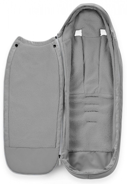 Теплый конверт (накидка на ножки) Cybex в коляску Grey