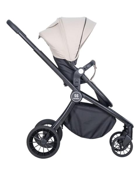 Детская коляска Farfello Baby Shell 3 в 1 2024 кофейный