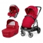Коляска 3 в 1 Peg-Perego Veloce Lounge, Red Shine (Красный)