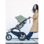 Коляска прогулочная UPPABABY Ridge V2 (Цвет - Evelyn)