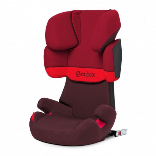 Автокресло Cybex Solution X-Fix (15-36 кг), Rumba Red (Красный)