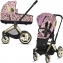 Коляска 2 в 1 Cybex Priam III Jeremy Scott Cherubs, FE JS Cherubs Pink (Розовый с рисунком)