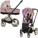 Коляска 2 в 1 Cybex Priam III Jeremy Scott Cherubs, FE JS Cherubs Pink (Розовый с рисунком)