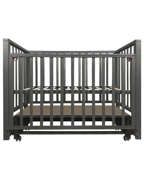 Детская кроватка Indigo Norden универсальный маятник, колесо графит