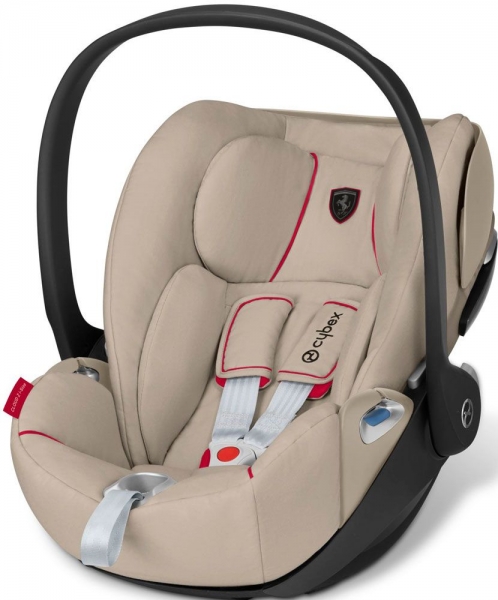 Автокресло Cybex Cloud Z i-Size (0-13 кг), FE Ferrari Silver Grey (Светло-коричневый)