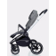 Детская коляска MowBaby Zoom PU 3 в 1 silver grey