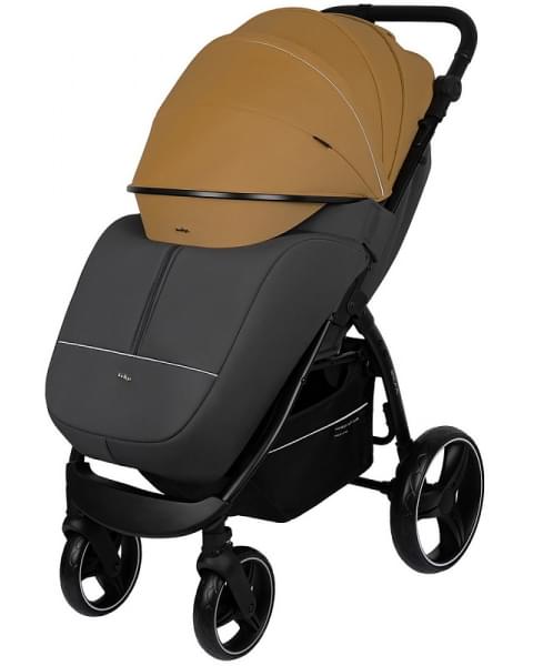 Детская прогулочная коляска Indigo Epica XL бежевый-серый