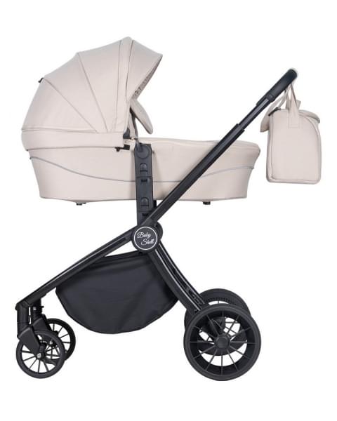 Детская коляска Farfello Baby Shell 3 в 1 2024 кофейный