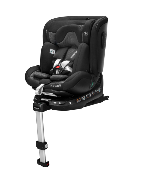 Автокресло Welldon smart rotate 2 pro+ 0-25 i-Size 40-125см (Ebony)