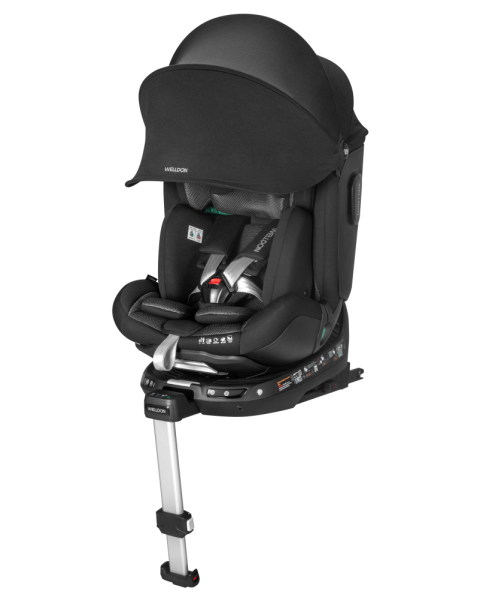 Автокресло Welldon smart rotate 2 pro+ 0-25 i-Size 40-125см (Ebony)