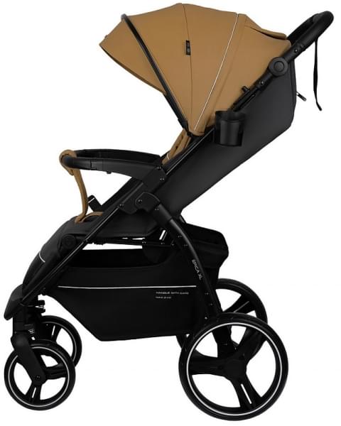 Детская прогулочная коляска Indigo Epica XL бежевый-серый