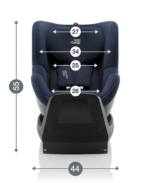Автокресло Britax Roemer Dualfix Plus Moonlight Blue