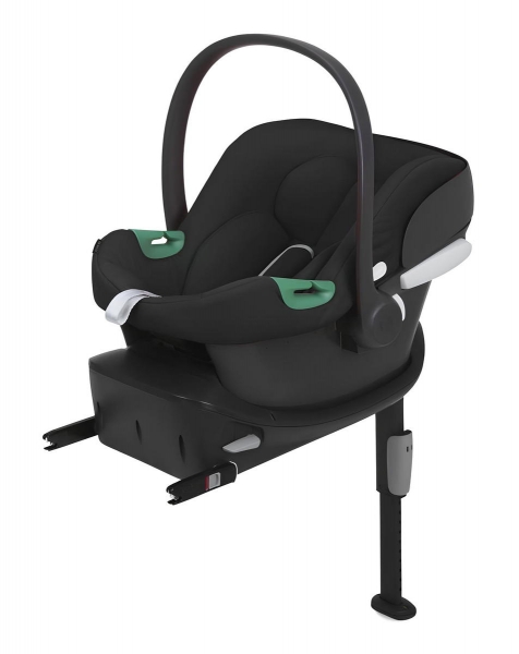 Автокресло Cybex Aton B2 i-Size с базой Base One Volcano Black