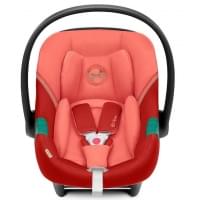 Автокресло (автолюлька) Cybex Aton S2 i-Size Hibiscus Red