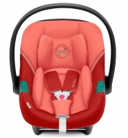 Автокресло (автолюлька) Cybex Aton S2 i-Size Hibiscus Red