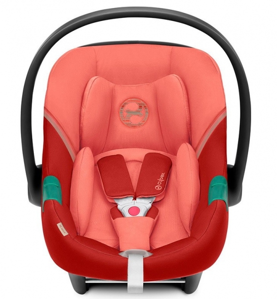 Автокресло (автолюлька) Cybex Aton S2 i-Size Hibiscus Red