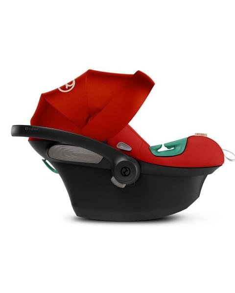 Автокресло (автолюлька) Cybex Aton S2 i-Size Hibiscus Red