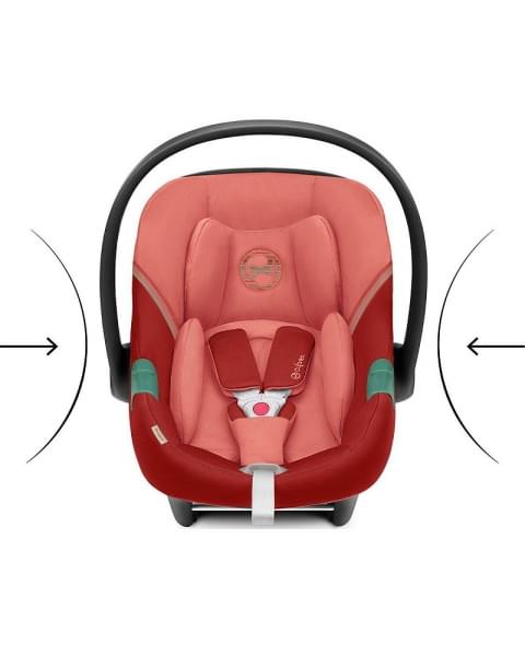 Автокресло (автолюлька) Cybex Aton S2 i-Size Hibiscus Red