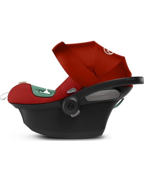Автокресло (автолюлька) Cybex Aton S2 i-Size Hibiscus Red