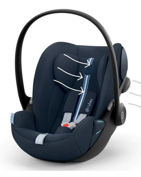 Автокресло Cybex Cloud G i-Size Plus (0-13 кг), Ocean Blue (Синий)