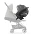 Автокресло (автолюлька) Cybex Cloud T i-Size Mirage Grey Plus