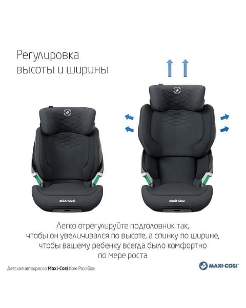 Автокресло Maxi-Cosi Kore Pro 8741550110 Authentic graphite графит