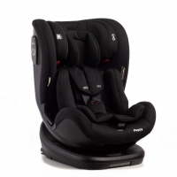 Автокресло Peppy Zero Isofix 0-36 с рождения до 12 лет (black)