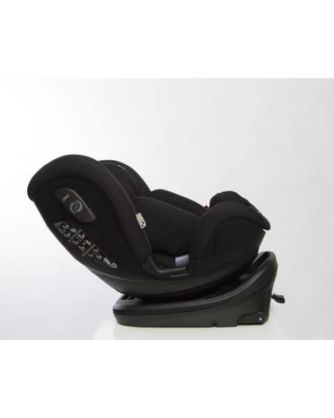 Автокресло Peppy Zero Isofix 0-36 с рождения до 12 лет (black)